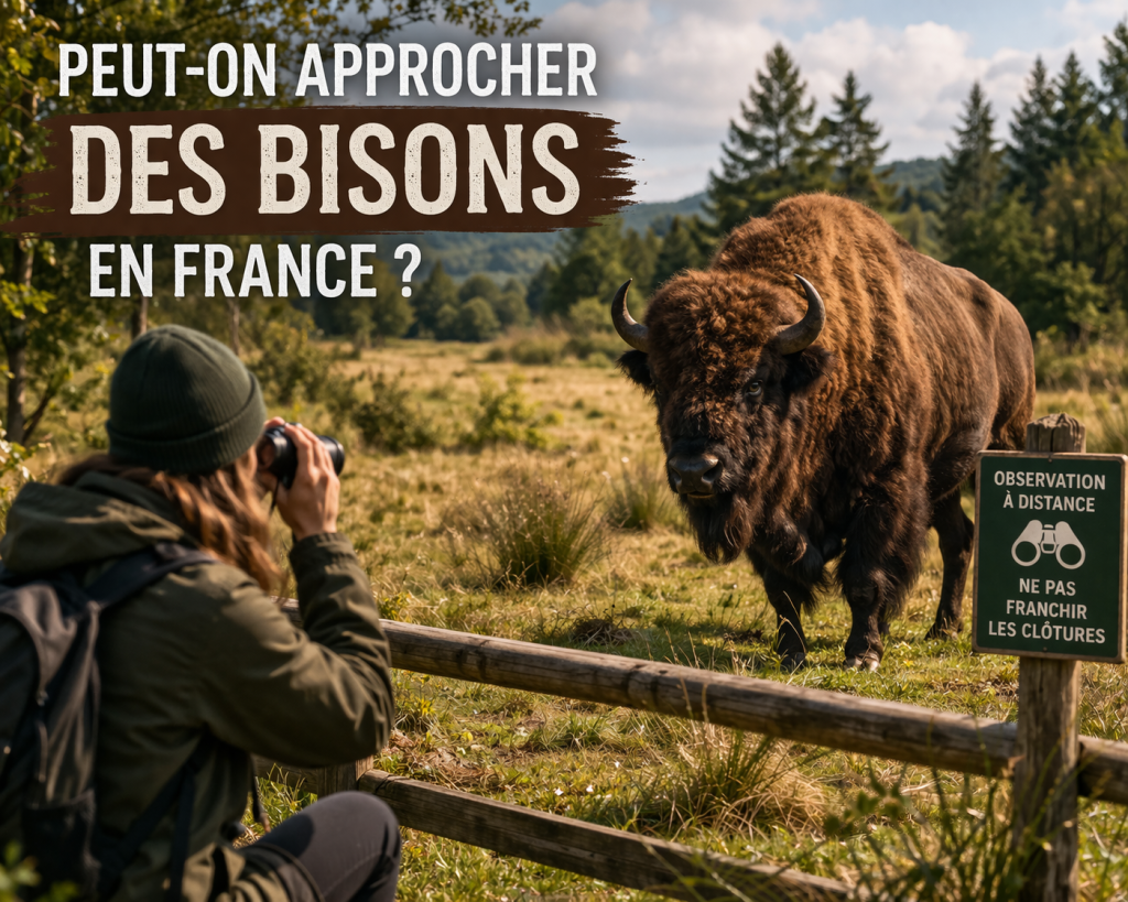 Observation d'un Bison