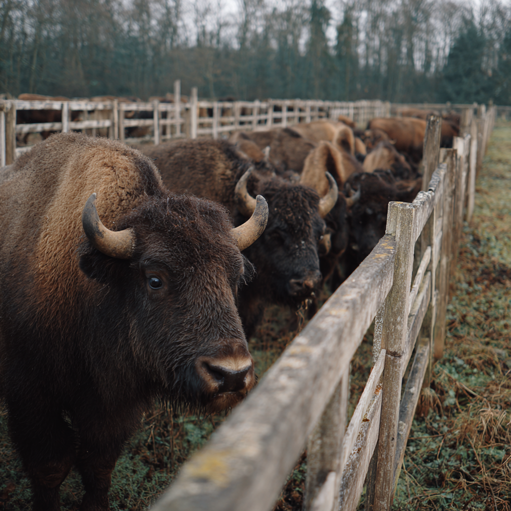 élevage de bison en France